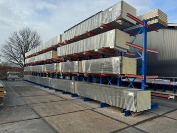 Sandwichpanelen wand 40 mm | Wit/Wit | direct leverbaar, Ophalen of Verzenden, Nieuw, Overige materialen, 20 tot 50 mm