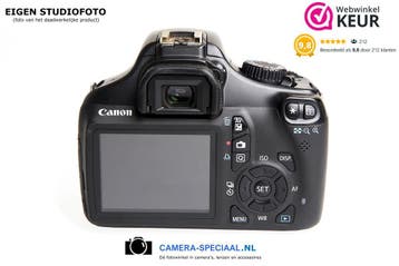 Canon EOS 1100D digitale camera met 12 maanden garantie, Ingebouwde flitser, Spiegelreflex, Canon, Ophalen of Verzenden