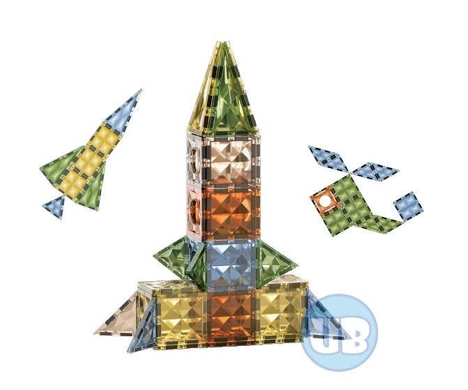 Magnetic Tiles – 48 delig – Magnetische Bouwblokken, Kinderen en Baby's, Speelgoed | Bouwstenen, Nieuw, Verzenden