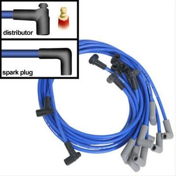 Blauwe bougiekabels GM set, Ophalen of Verzenden, Nieuw