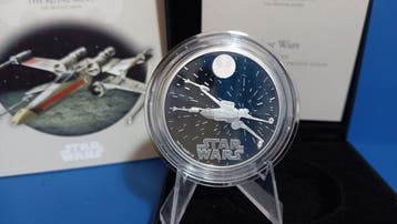 Verenigd Koninkrijk. 2 Pounds 2024, Star Wars X-Wing, 1 Oz