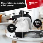 2dekans | Handstoomreiniger - Stoomregeling - Inclusief 10, Ophalen of Verzenden