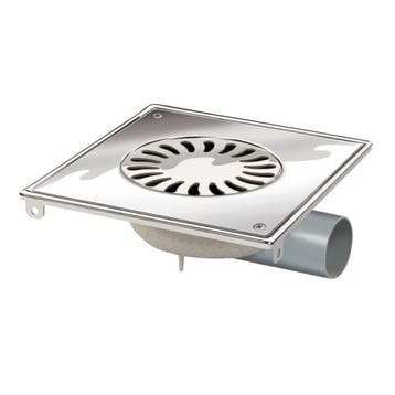 Afvoerput | RVS | ABS | 200 x 200 mm HorecaTraders, Verzenden, Nieuw in verpakking