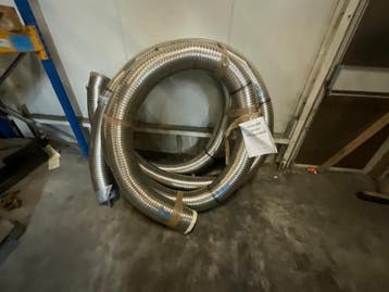 Online veiling: Flexibele buis en stalen buis, Nieuw