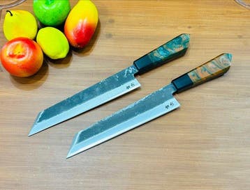 Keukenmes - Bunka - Handgemaakt Japans staal Bunka-messen in