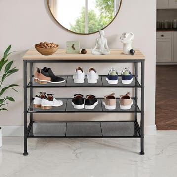 Schoenenrek Newport 80,5x30,5x72,5cm, Verzenden, Nieuw