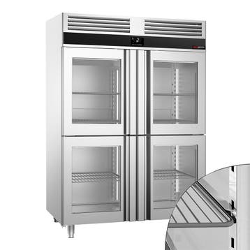 GGM Gastro | Horeca koelkast rvs PREMIUM - GN 2/1 - 1400L -, Verzenden