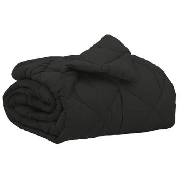 Tweepersoons Dekbed Microvezel | 33% Korting, Huis en Inrichting, Eenpersoons, Zwart, Ophalen of Verzenden, Deken of Dekbed