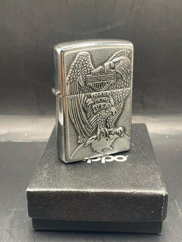 Zippo - HARLEY DAVIDSON MOTOR - RELIEF - Zonder minimumprijs, Nieuw