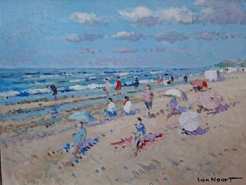 Van Noort (XX-XXI) - Zonnig strandgezicht Zandvoort