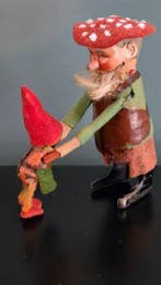 Schuco - Blikken speelgoed - Dansende Kabouter met Baby