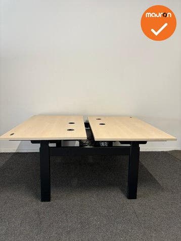 Vepa Presto Duo zit-sta bureau - 140x80 - inclusief kabel..., Ophalen of Verzenden, Gebruikt