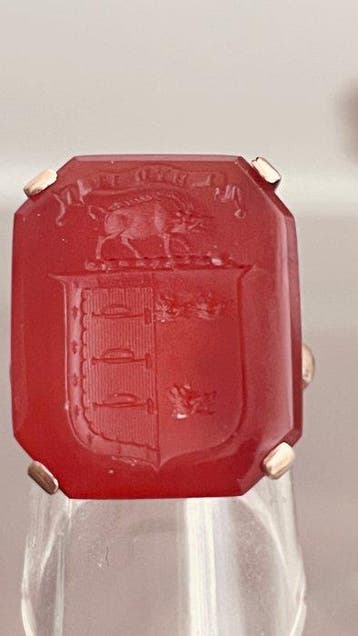 Ring - 18 karaat Geel goud, Nieuw