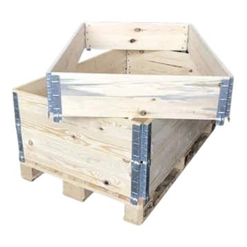 Opzetrand europallet 800 x 1200 x 200 mm OP001 nieuw, Nieuw, Pallet
