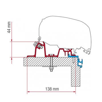 Fiamma Hobby Excellent Kit F65/F80, Caravans en Kamperen, Camper-accessoires, Ophalen of Verzenden, Nieuw