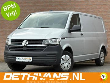 Volkswagen Transporter 2.0TDI 150PK Lang / Carplay / 2.500KG, Startonderbreker, Stof, Gebruikt, Zwart