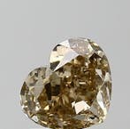 1 pcs Diamant (Natuurlijk gekleurd) - 1.53 ct - Hart - Fancy, Nieuw
