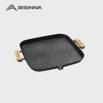 Vierkante BBQ Grill Pan - Non-stick & Draagbaar voor Buiten, Verzenden, Nieuw