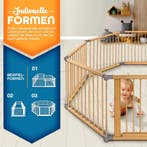 KIDUKU® XXL Babybox - Grondbox - Speelbox - Kinderbox - 7,2m, Verzenden, Zo goed als nieuw