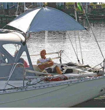 Zonnescherm Kuip Vrijhangend, Watersport en Boten, Ophalen of Verzenden, Nieuw