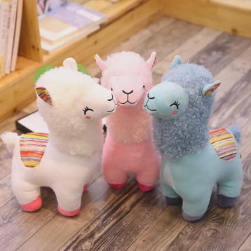 Schattige Alpaca Lama Pluche Knuffel - 25cm Zacht Speelgoed