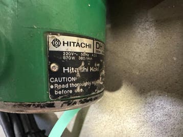 Hitachi DH 38 YA Schwerer Bohr und Brechhammer, Ophalen of Verzenden, Gebruikt