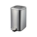 EKO Regent Step Bin 12 ltr - Mat RVS, Verzenden, Nieuw