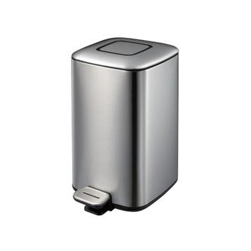 EKO Regent Step Bin 12 ltr - Mat RVS, Verzenden, Nieuw
