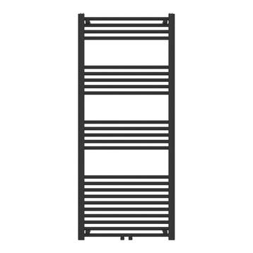 [neu.haus] Handdoekradiator Voss 140x60x3 cm zwart, Verzenden, Nieuw