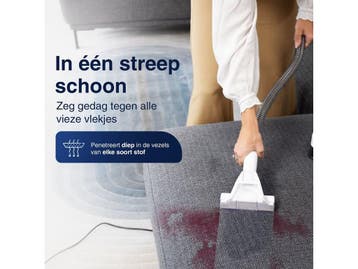 Samako Professionele Tapijtreiniger - Draagbare, Witgoed en Apparatuur, Stoomapparaten, Verzenden, Zo goed als nieuw
