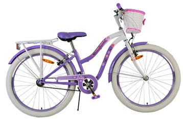 Volare Lovely Kinderfiets - Meisjes - 24 inch - Paars - Twee, Verzenden, Nieuw, 24 inch