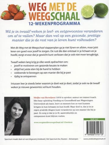 Weg met de weegschaal 9789000314713 Meijke van Herwijnen, Boeken, Verzenden, Zo goed als nieuw, Meijke van Herwijnen