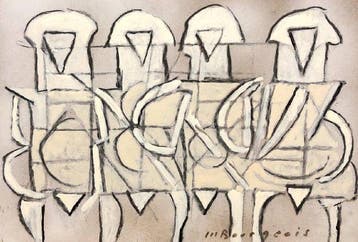 Michel Bourgeois (1933-2020) - African Warriors