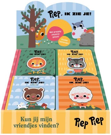 Display Piep - Ik Zie Je! 4 X 4 Ex. |  | Nieuw, Ophalen of Verzenden, Nieuw