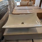 4x  Waskom Best Design, Raaf, glans wit, Nieuw