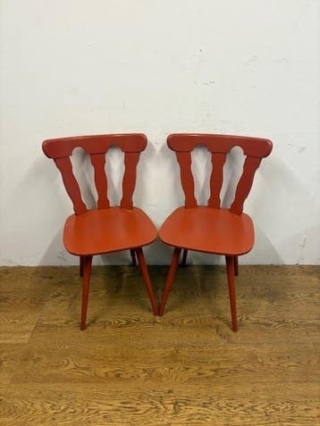 Gebruikte Set Stoelen - S4321 Vintage/Café, Ophalen, Nieuw