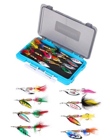 Fish4All Spinner Box Willow 7cm 4.3g (8 Stuks), Watersport en Boten, Verzenden, Nieuw, Overige typen