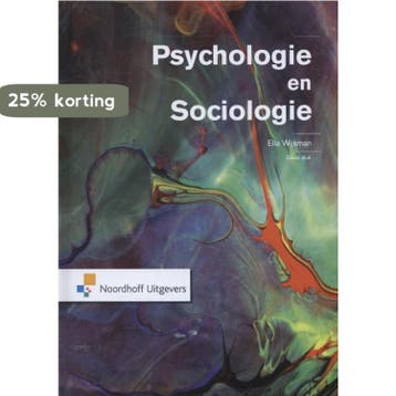 Psychologie en sociologie - Ella Wijsman 9789001816834, Verzenden, Gelezen, Ella Wijsman