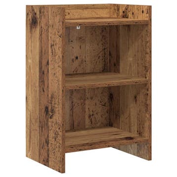 vidaXL Nachtkastjes Oud hout 40 x 30 x 60 cm Bewerkt hout, Minder dan 45 cm, Verzenden, Nieuw, 55 tot 70 cm