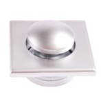 Mini Knop+Ring Vierkant Pushlock Nikkel Mat 2st., Caravans en Kamperen, Kampeeraccessoires, Ophalen of Verzenden, Nieuw