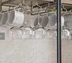 Rode Wijnglasrek – Luxe Ophangrek voor Huisgebruik, Verzenden, Nieuw