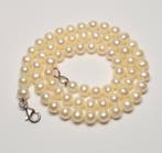 Parel - 925 zilver - zoetwatercultuurparels - 45 cm -