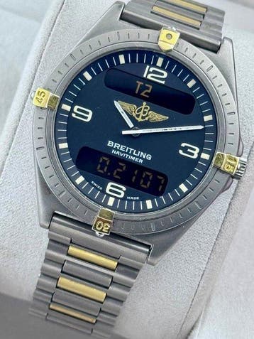Breitling - Navitimer Aerospace - 80360 - Heren - 1990-1999, Sieraden, Tassen en Uiterlijk, Horloges | Heren, Nieuw
