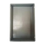 Stapelbak, 600x400x75 mm, euronorm, grijs kunststof, nieuw -, Doe-het-zelf en Verbouw, Kratten en Dozen, 40 tot 60 cm, 50 tot 75 cm