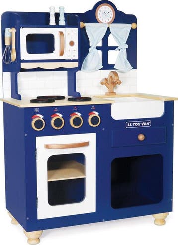 le Toy Van Oxfort Houten keuken - Blauw -, Ophalen of Verzenden, Nieuw