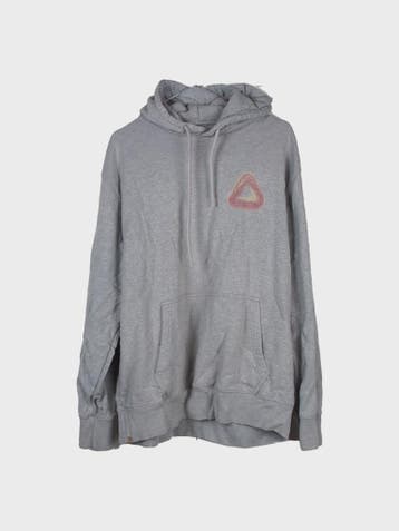 Palace Hoodie Heren maat L Grijs, Ophalen of Verzenden, Grijs, Gedragen, Maat 52/54 (L)