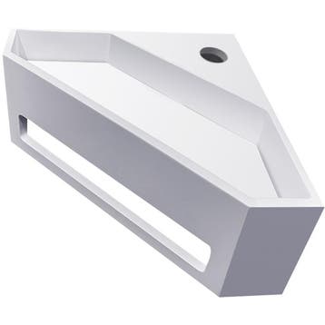 Wiesbaden Julia - Hoekfontein - 35x35x16cm - Solid Surface, Ophalen of Verzenden, Nieuw