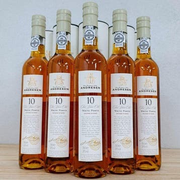 Andresen - 10 Years Old White - Gebotteld in 2024 - Porto -, Nieuw