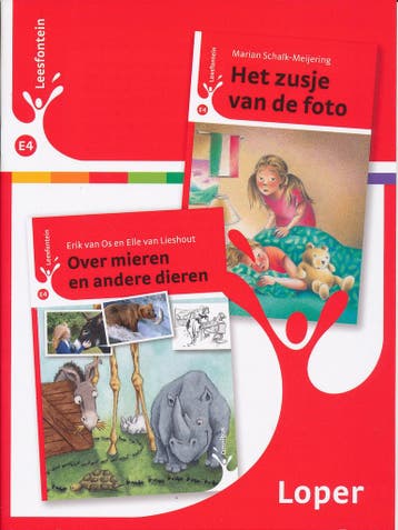 Leesfontein loper E4 (per stuk) zie omschrijving, Boeken, Verzenden, Nieuw