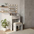 Plafondtafel Beton Grijs 50 x 41 x 135 cm Bewerkt hout, Verzenden, Nieuw